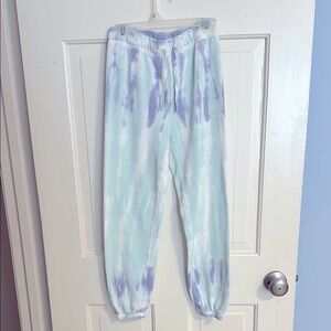 Z Supply Girls Tie Die Sweatpants- worn once!